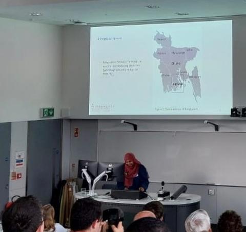 Sayeda Sabrina Ali from QUB understanding the chemo-dynamics of Barishal soils for improving agricultural sustainability Sayeda Sabrina Ali from QUB understanding the chemo-dynamics of Barishal soils for improving agricultural sustainability
