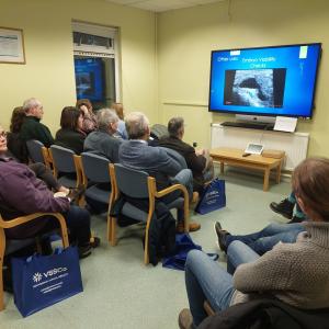Attendees enjoying the highly informative presentations. Attendees enjoying the highly informative presentations.