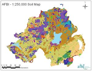 1:250,000 General Soils Map