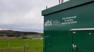 Air Quality Monitoring Station at AFBI Hillsborough Air Quality Monitoring Station at AFBI Hillsborough