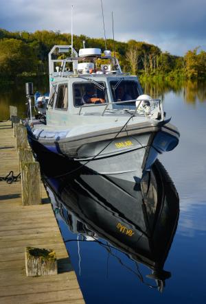 RV Salar at Ballyronan Marina Picture of the Research Vessel Salar moored at Ballyronan Marina