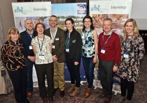 Some of the speakers with AFBI staff at the Royal Entomological Society / Buglife meeting L-R, Carol Hall, Sam Clawson, Catherine Bertrand, Archie Murchie, Úna Fitzpatrick, Anna Hart, Stephen Jess, Joanna Kirbas Some of the speakers with AFBI staff at the Royal Entomological Society / Buglife meeting L-R, Carol Hall, Sam Clawson, Catherine Bertrand, Archie Murchie, Úna Fitzpatrick, Anna Hart, Stephen Jess, Joanna Kirbas