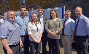 Some of the attendees taking part in the ‘Agri-precision workshop’ were Tom McKeown (Moy Park), Steven Morrison and Elizabeth Magowan (AFBI), John Bustard (ECIT/QUB), Elaine Groom (NI H2020 contact point), John Gilliland (Devenish) and Sinclair Mayne (A Some of the attendees taking part in the ‘Agri-precision workshop’ were Tom McKeown (Moy Park), Steven Morrison and Elizabeth Magowan (AFBI), John Bustard (ECIT/QUB), Elaine Groom (NI H2020 contact point), John Gilliland (Devenish) and Sinclair Mayne (A