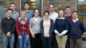 AFBI Hillsborough staff and post-graduate students who attended BSAS. Back Row: Paul McMullen, Peter Purcell, Andrew Dale, Francis Lively. Front Row: Yiguang Zhao, Amanda Dunn, Aurelie Aubry, Deborah Hynes, Elizabeth Magowan, Tianhai Yan