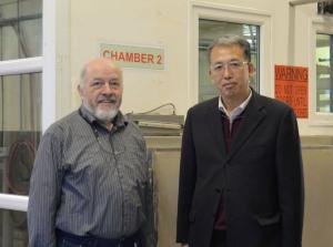 David Wills and Professor Diao, 