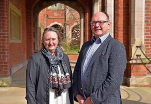 Prof Elizabeth Magowan pictured with Director of QUB IGFS Prof Nigel Scollan Prof Elizabeth Magowan pictured with Director of QUB IGFS Prof Nigel Scollan