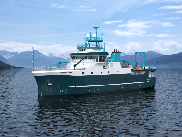 A computer generated rendering image of the new AFBI Research Vessel A computer generated rendering image of the new AFBI Research Vessel
