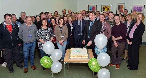 Staff at AFBI Stormont on Wednesday 6 April 2016 Staff at AFBI Stormont on Wednesday 6 April 2016