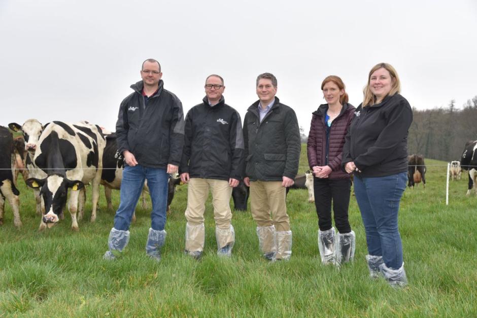 AFBI Scientists Drs Terence Fodey, Gary Lyons, David McCleery, Suzanne Higgins and Gillian Young (left to right) will be highlighting the latest research findings from AFBI at the Dairy Innovation Open Day, Hillsborough on 6 June AFBI Scientists Drs Terence Fodey, Gary Lyons, David McCleery, Suzanne Higgins and Gillian Young (left to right) will be highlighting the latest research findings from AFBI at the Dairy Innovation Open Day, Hillsborough on 6 June