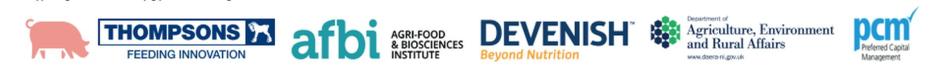 The Pig Research Consortium comprises Thompsons, Devenish Nutrition Ltd and Preferred Capital Management The Pig Research Consortium comprises Thompsons, Devenish Nutrition Ltd and Preferred Capital Management