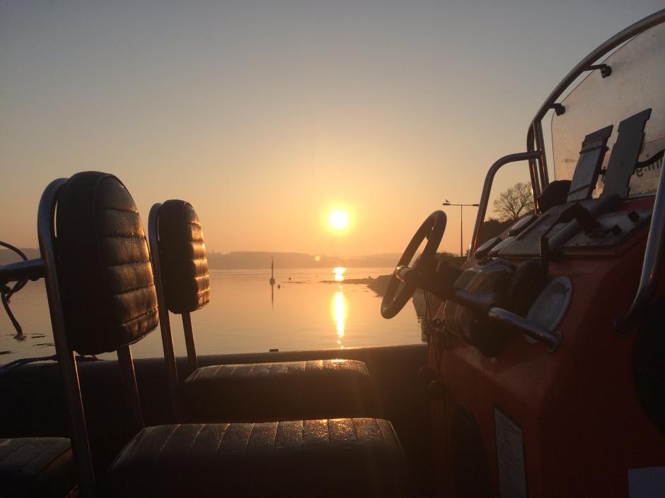 Sunrise over Strangford Lough