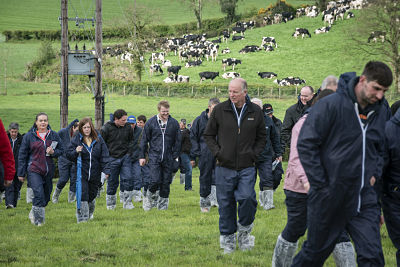 Farmers attend Dairy Day on Joe Cush Farm 