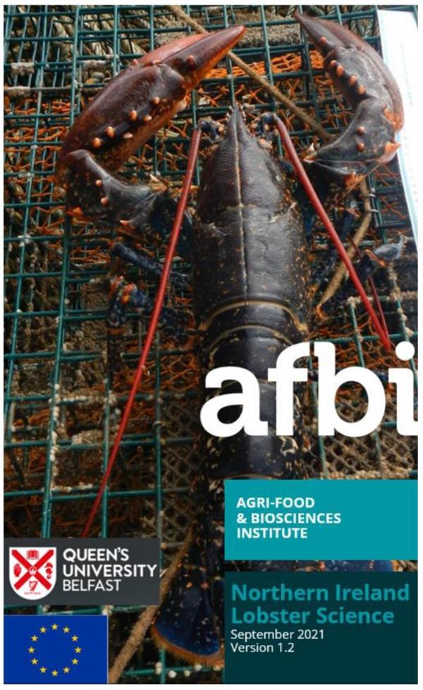 Lobster Science 2017-2020 report cover