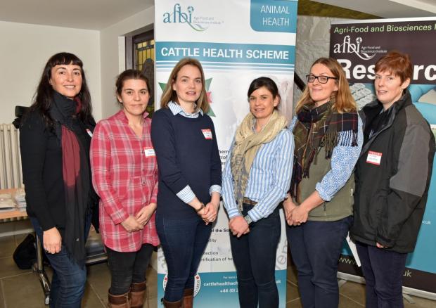AFBI Veterinary Research Officers at the 10th Anniversary Event