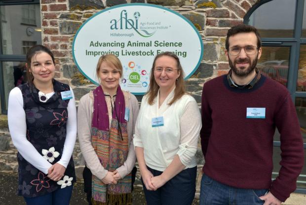 Pictured L-R Aimee Louise Craig, Anna Lavery, Elizabeth Magowan and Ramon Muns