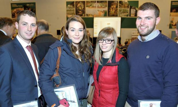 PhD students at the event