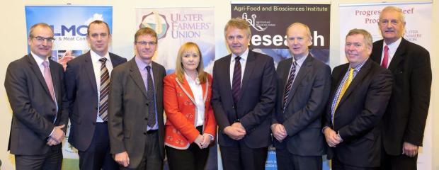 Organisers, Session chairs with DAERA Minister McIlveen