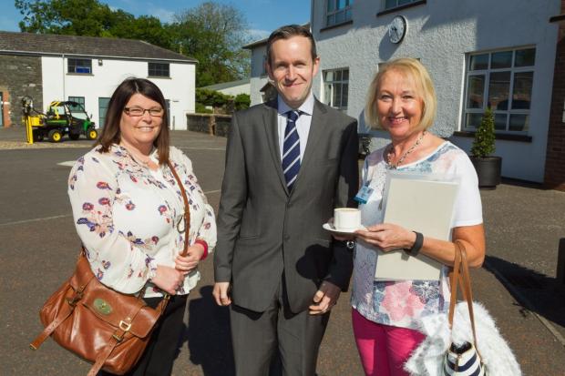 Sharon O'Neill, Dr Paul Devine and Karen Patterson (DAERA)