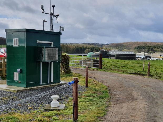 Air Quality Monitoring Site at AFBI Hillsborough