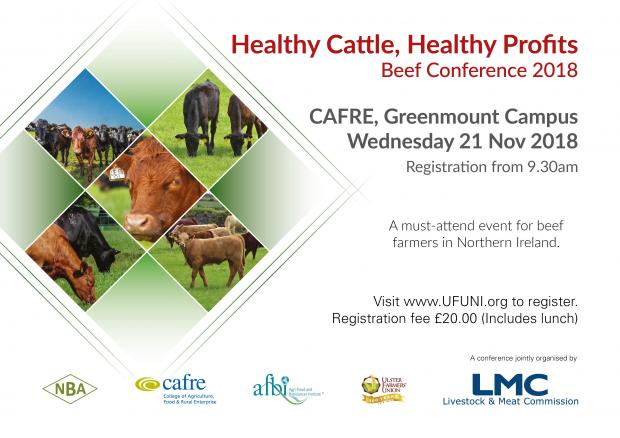 AFBI, UFU, CAFRE, LMC & NBA Beef Conference 2018