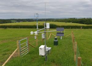 The COSMOS-UK installation at the AFBI farm in Hillsborough