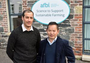 Omar Cristobal Carballo and Dr Tianhai Yan