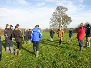 AFBI staff on the recent visit to Devenish Nutrition