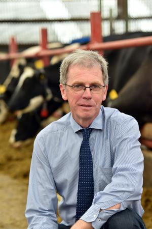 Dr Aidan Cushnahan from AFBI, the lead scientist on the SusMilk project