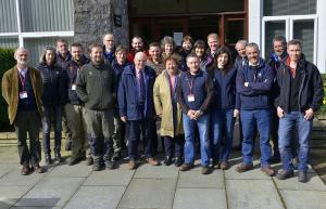 Members of the National Trust pictured during their recent visit to AFBI Loughgall
