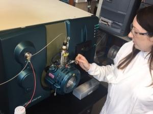 The latest liquid chromatography mass spectrometry based technology is employed at AFBI