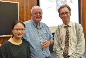 Dr SiYi Feng (AFBI), Professor Bruce McCarl and Dr Myles Patton (AFBI)