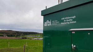 Air Quality Monitoring Station at AFBI Hillsborough